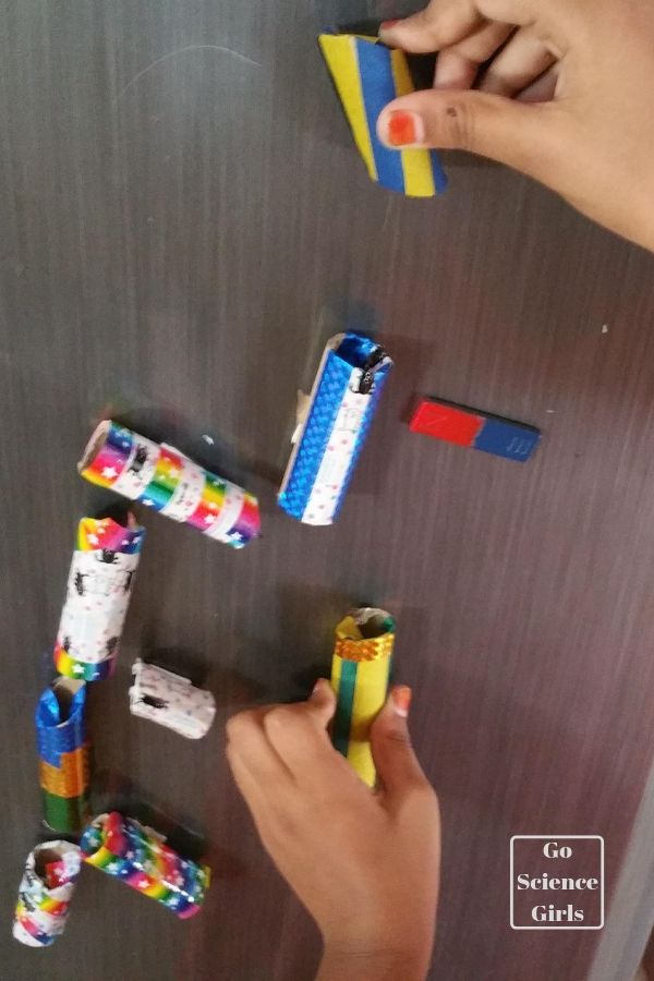 Make a magnetic marble run