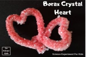 Crystal Heart go science girls