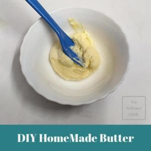 DIY Homemade butter - Edible Science for Kids