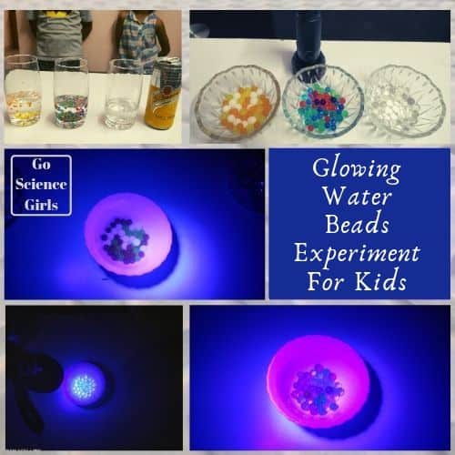 Glowing Water Beads Experiment For Kids
