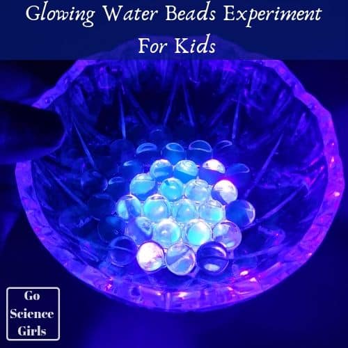 Glowing-WatBeads Experiment  For Kids