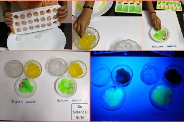 Ice cubes go science girls