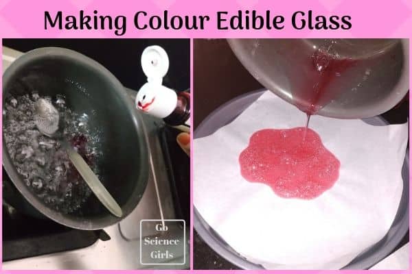 Making Colour Edible Glass