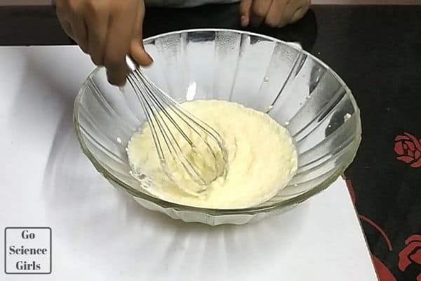 beat the cream to get butter
