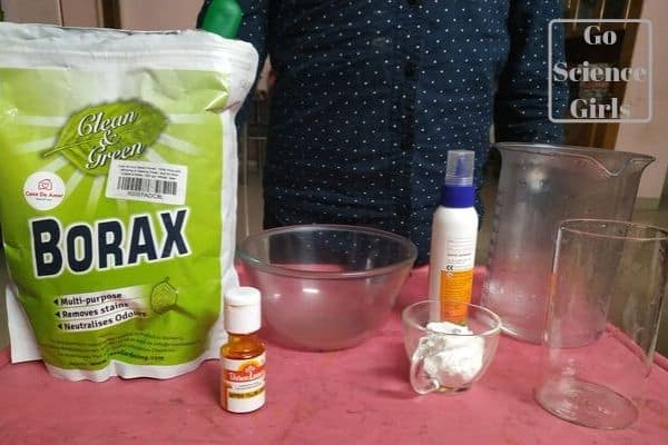 Borax Bouncy Ball - Things We Need