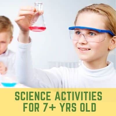 home science experiments for 7 year olds