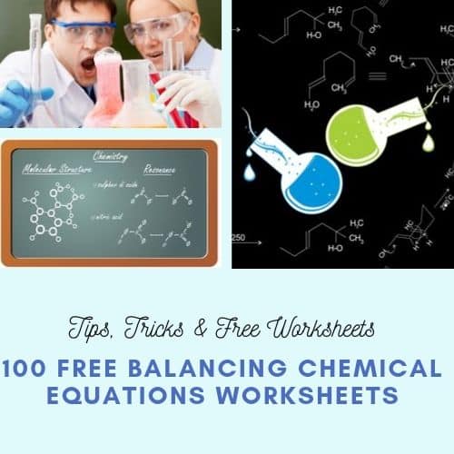 Balancing Chemical Equations Tips Tricks Worksheets