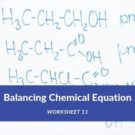 Balancing Chemical Equation Worksheet 11