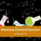 Balancing Chemical Equation Worksheet 23
