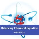 Balancing Chemical Equation Worksheet 31