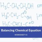 Balancing Chemical Equation Worksheet 41