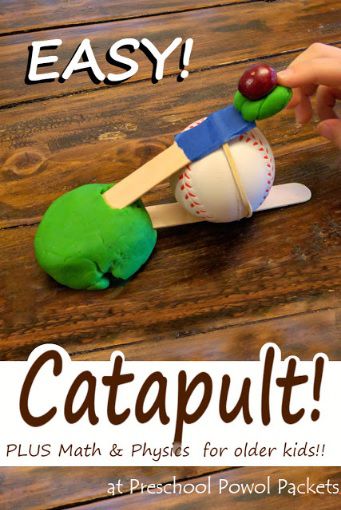 Popsicle Stick Catapult! Ages 3+ - Learn As You Play