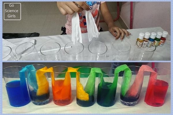 water walk science experiment