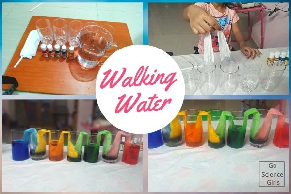 water walk science experiment