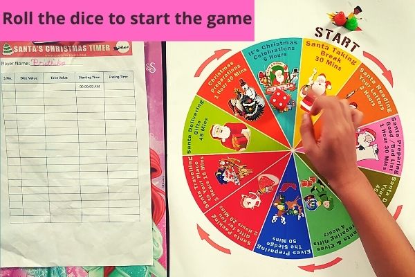 Santa Christmas Fun Game Activity