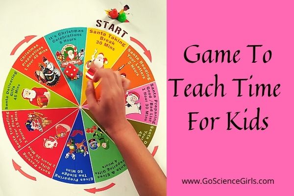 Time Measurement Board Game for Kids