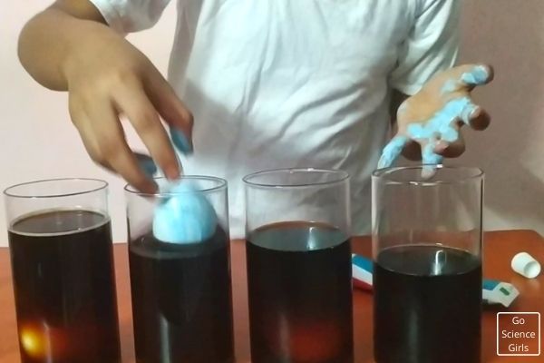 Drop ToothPaste Coated Egg Into Black Coffee