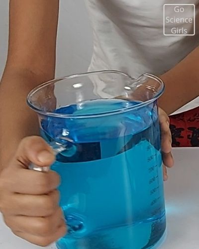 Mix food coloring to the water