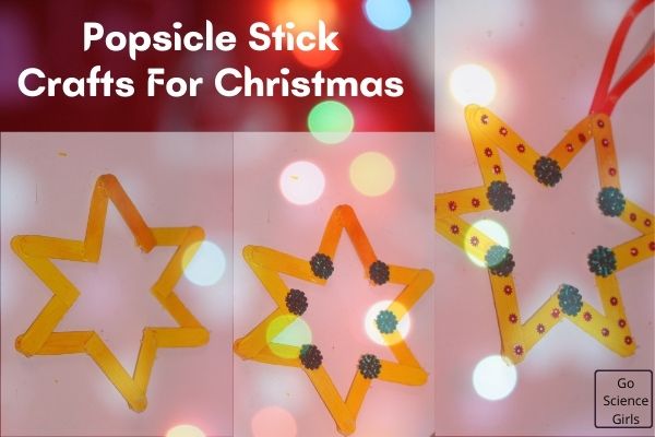 Popsicle Stick Christmas Star Crafts