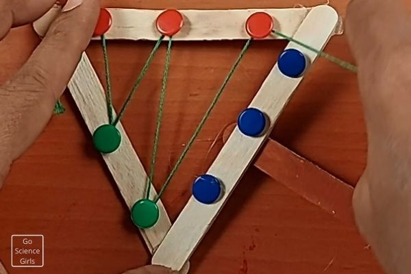 Popsicle Stick Christmas Tree Crafts