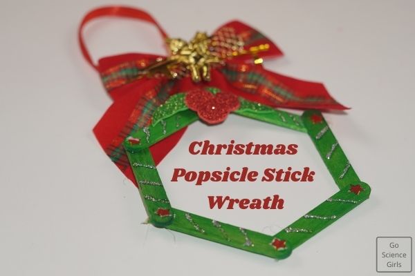 Christmas Popsicle Stick Wreath