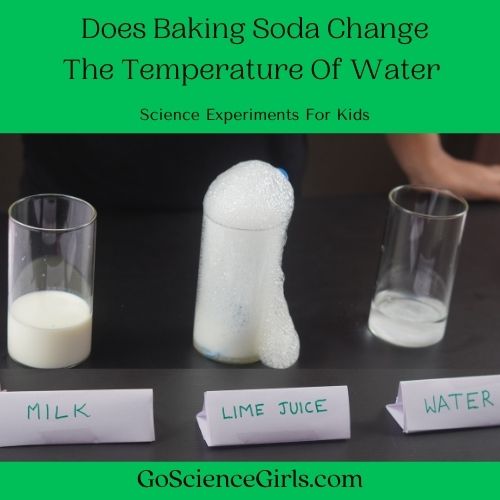 Does Baking Soda Change The Temperature Of Water 
