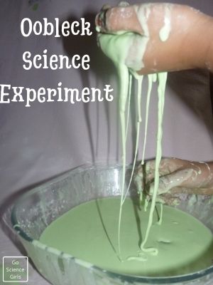 Oobleck Science
Experiment