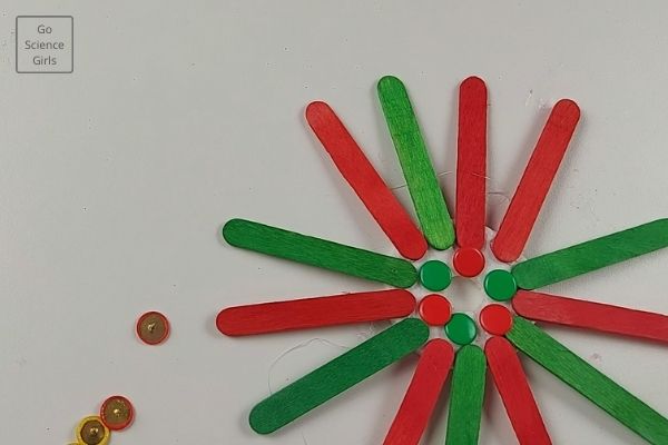 Easy Wreath Popsicle Stick Crafts for Kids - Color Me Crafty