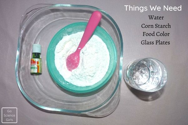 Things we Need For Oobleck Science