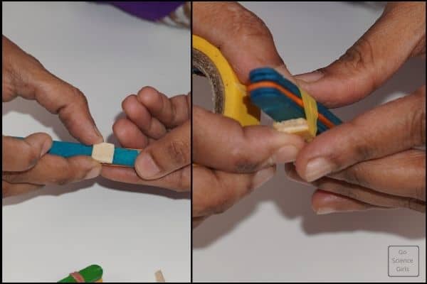 Car Launcher With Popsicle Sticks