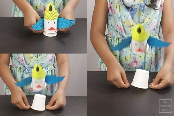 DIY Paper Cup Rocket Craft