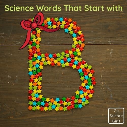 Science Words that Start  with B