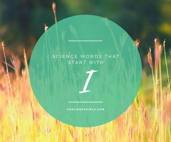 Science Words That Start With I