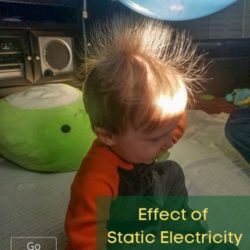 Standing Hair : Static Electricity Experiment With Kids