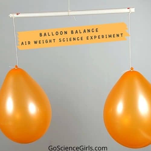 Balloon Balance Air Weight Science Experiment