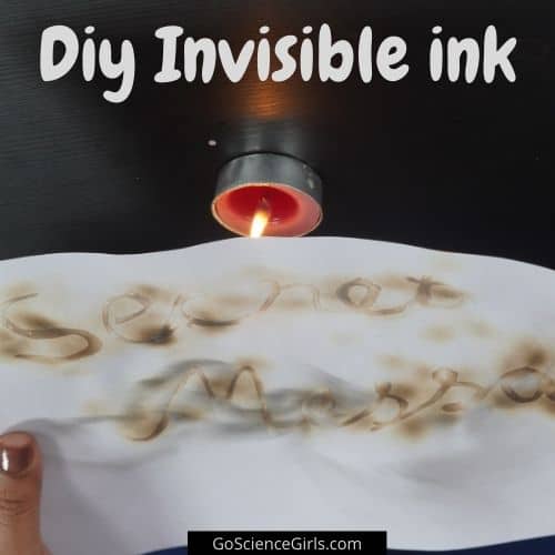 How Disappearing INK works Experiment 