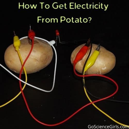 How to generate electricity from potato