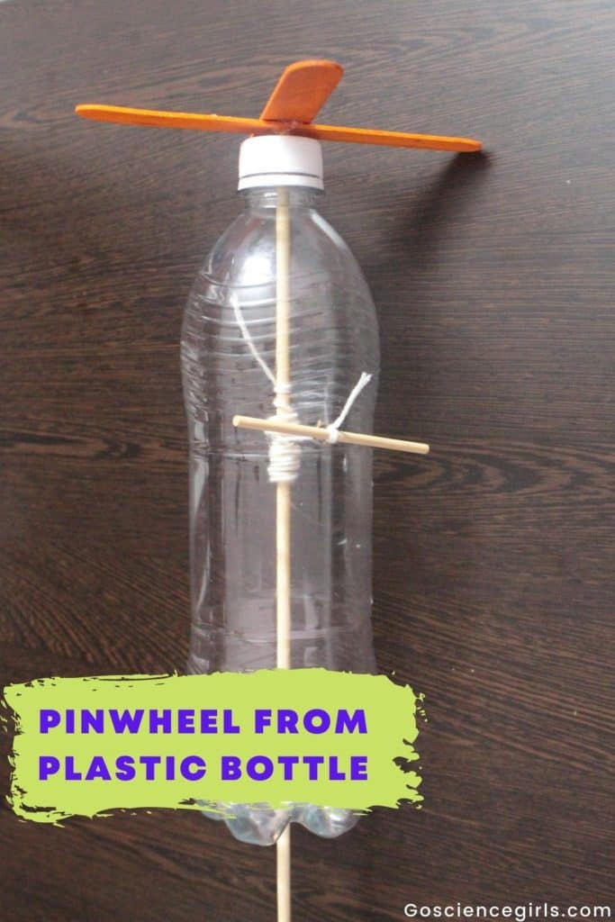 Pinwheel From Plastic Bottle