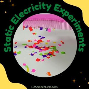 Static Comb - Static Electricity Experiment