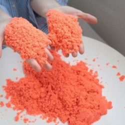 How to Make Kinetic Sand (Sensory Play Activity)