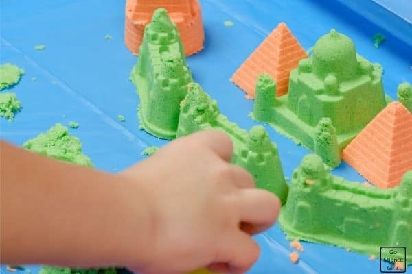 Playing With Kinetic Sand
