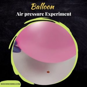Balloon and pin experiment