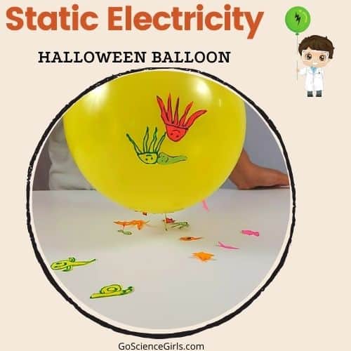 Static Electricity Halloween Balloon