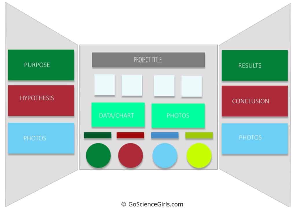 display board layout science fair project