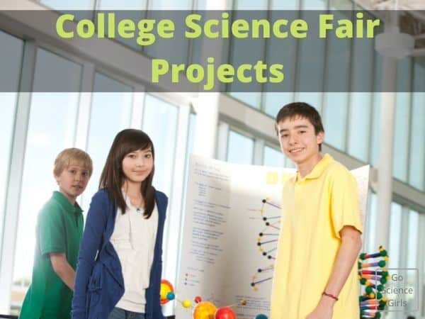 college level science research projects