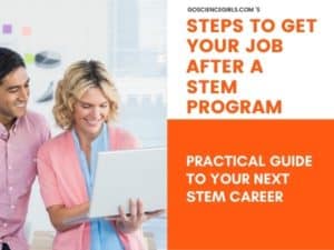 STEPS TO GET YOUR JOB AFTER A STEM PROGRAM