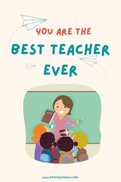Best Teacher Ever - Teacher Appreciation Week Card