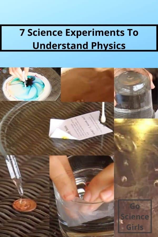 7 Experiment to understand physics - Surface Tension Experiments