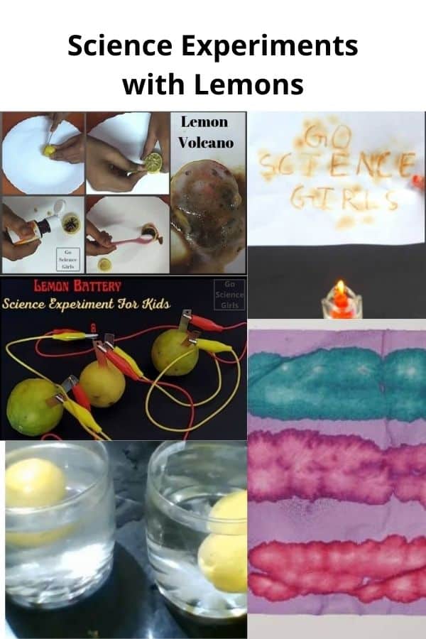 Science experiments with lemons - 14 Easy Experiments to try with your kids