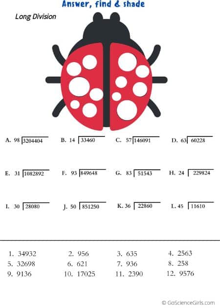 Answer, Find, and Shade Long Division_3